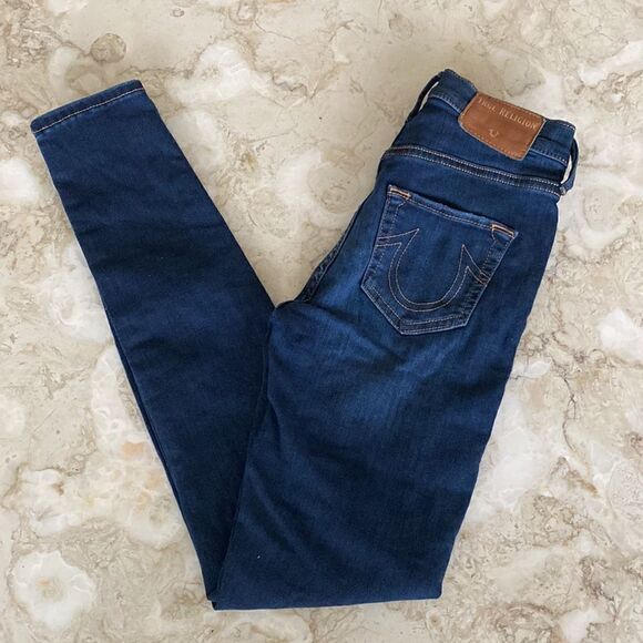 True Religion Halle High Rise Super Skinny Jeans - Picture 5 of 14
